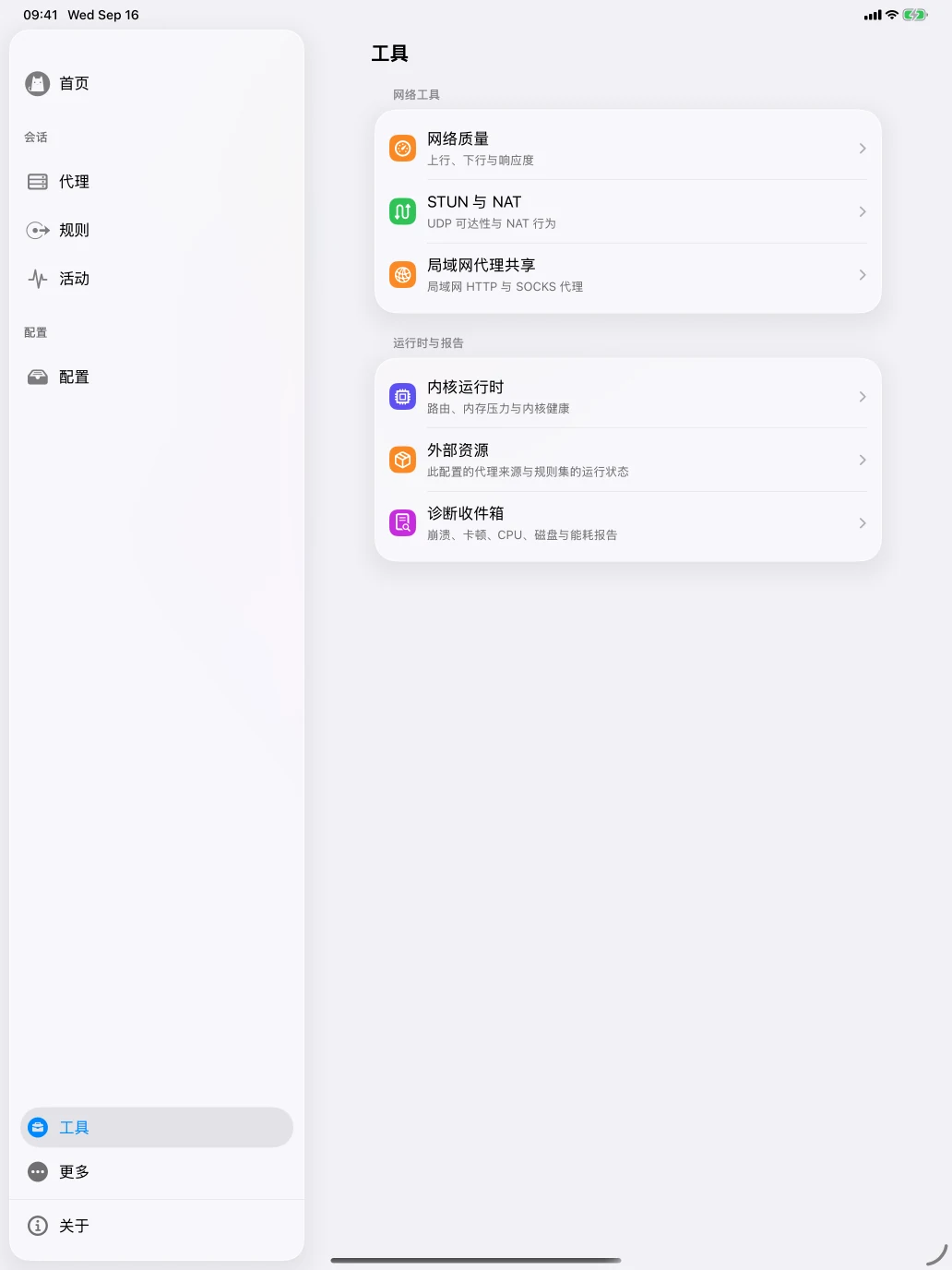 iPad · 网络工具