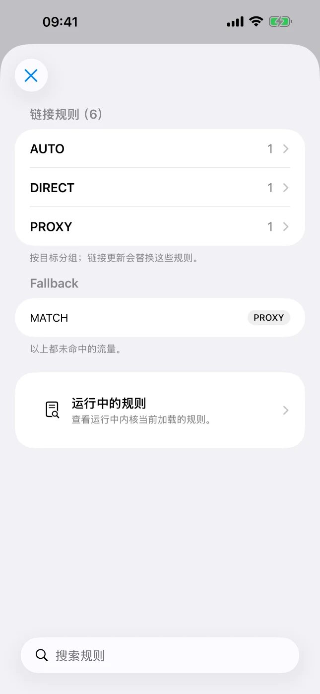 iPhone · 分流规则